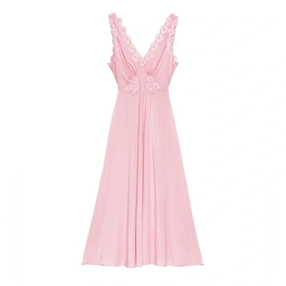 Doen Kelis Slip Dress in Abelia Pink BNWT - Picture 3 of 3